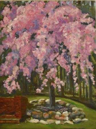 Weeping Cherry by artist Tammy Brown